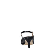 Sandali tacco Nero Gold&gold