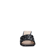 Sandali tacco Nero Gold&gold