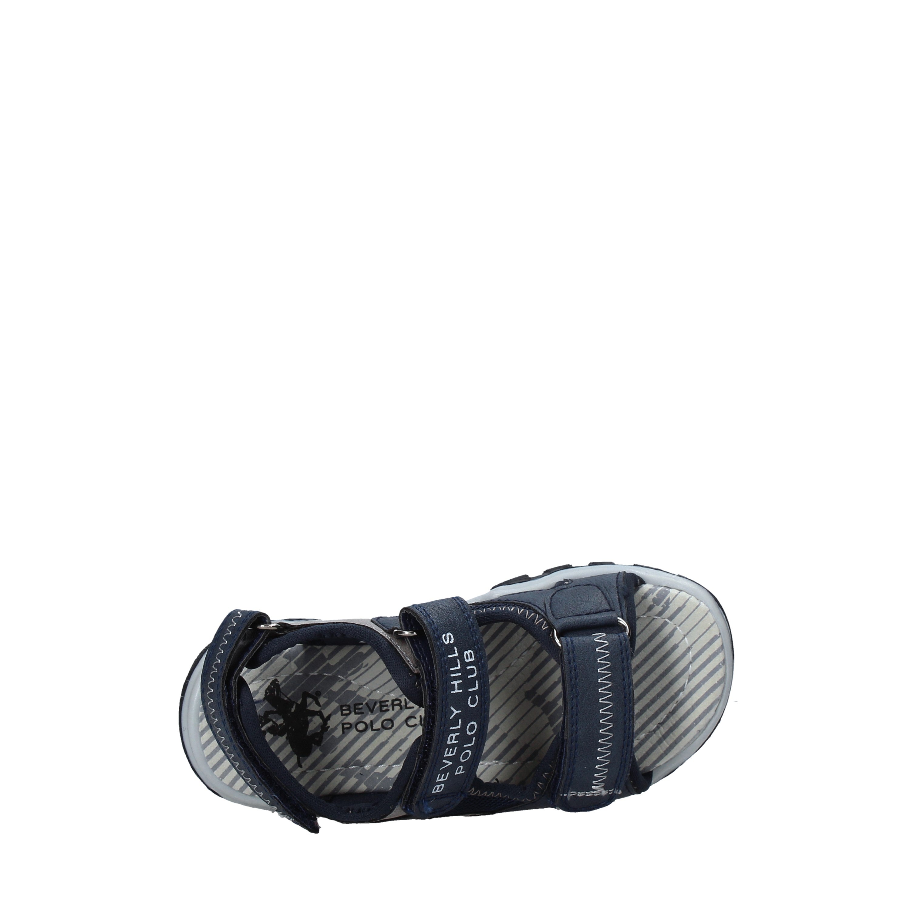 Sandali con strappi Blu Beverly Hills Polo Club