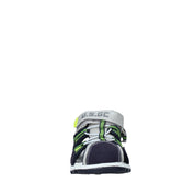 Sandali con strappi Blu U.s. Golf Kids