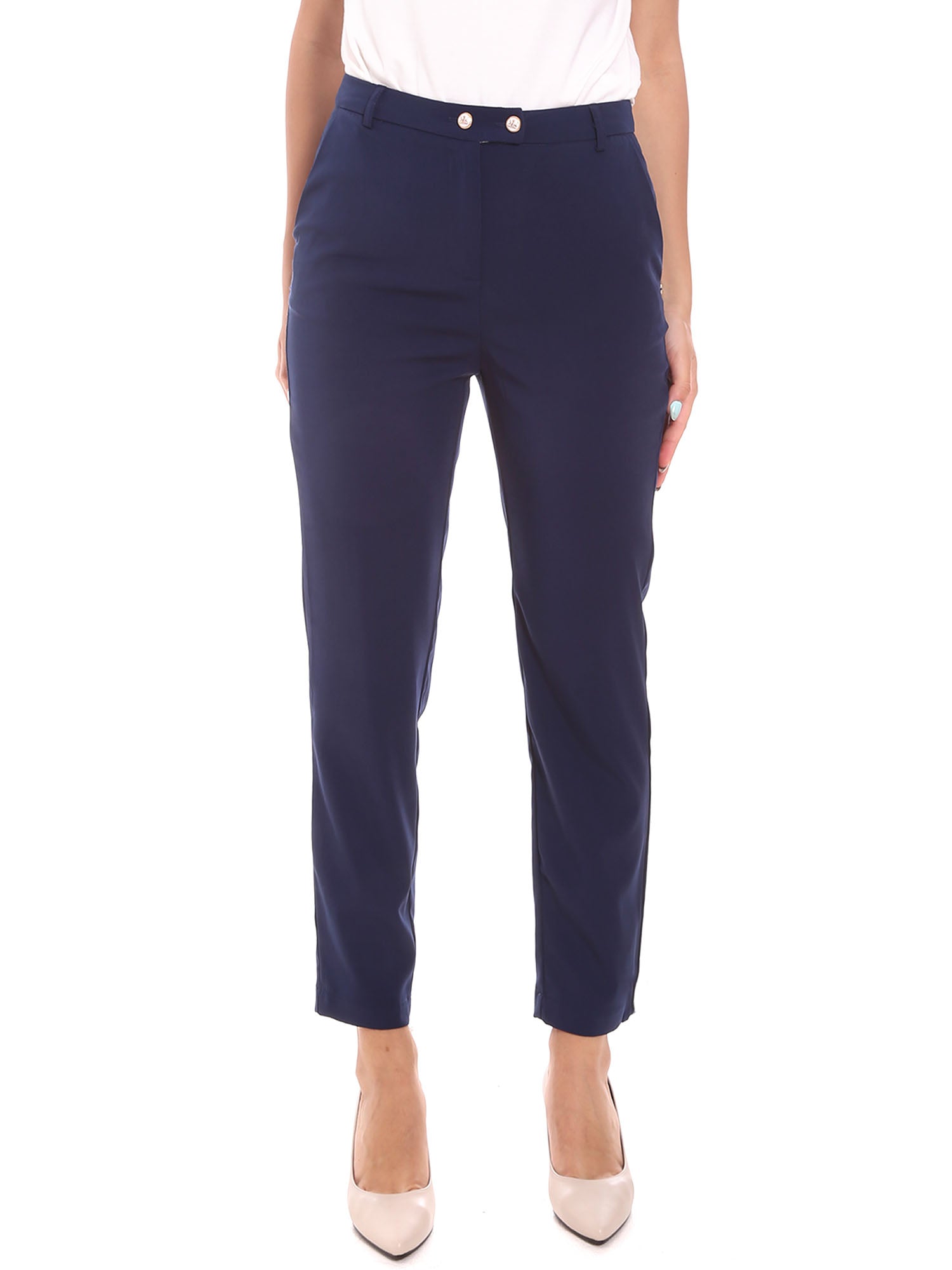 Pantaloni Blu Gaudi Jeans