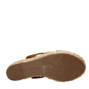 Sandali zeppa Marrone Wrangler