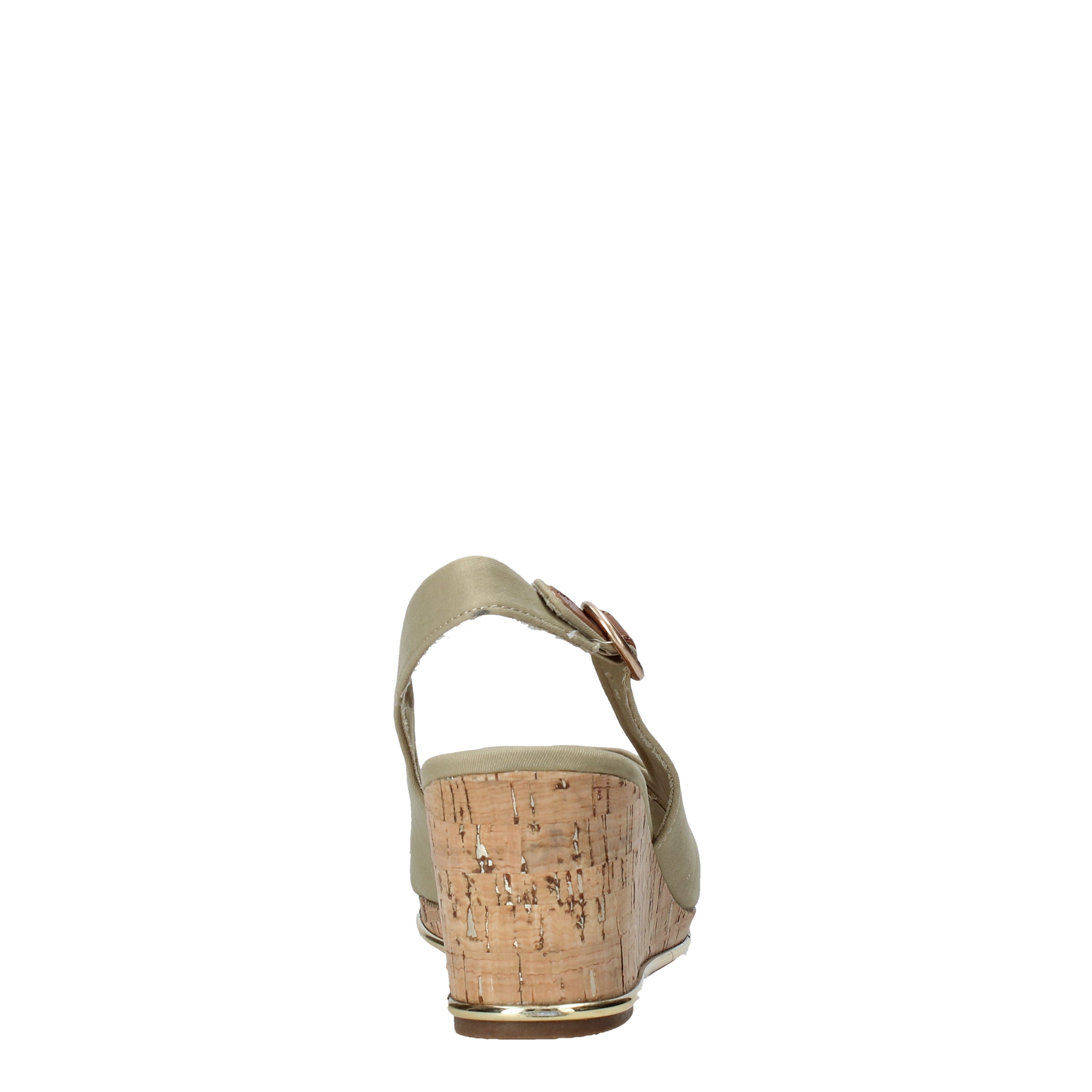 Sandali zeppa Verde Wrangler