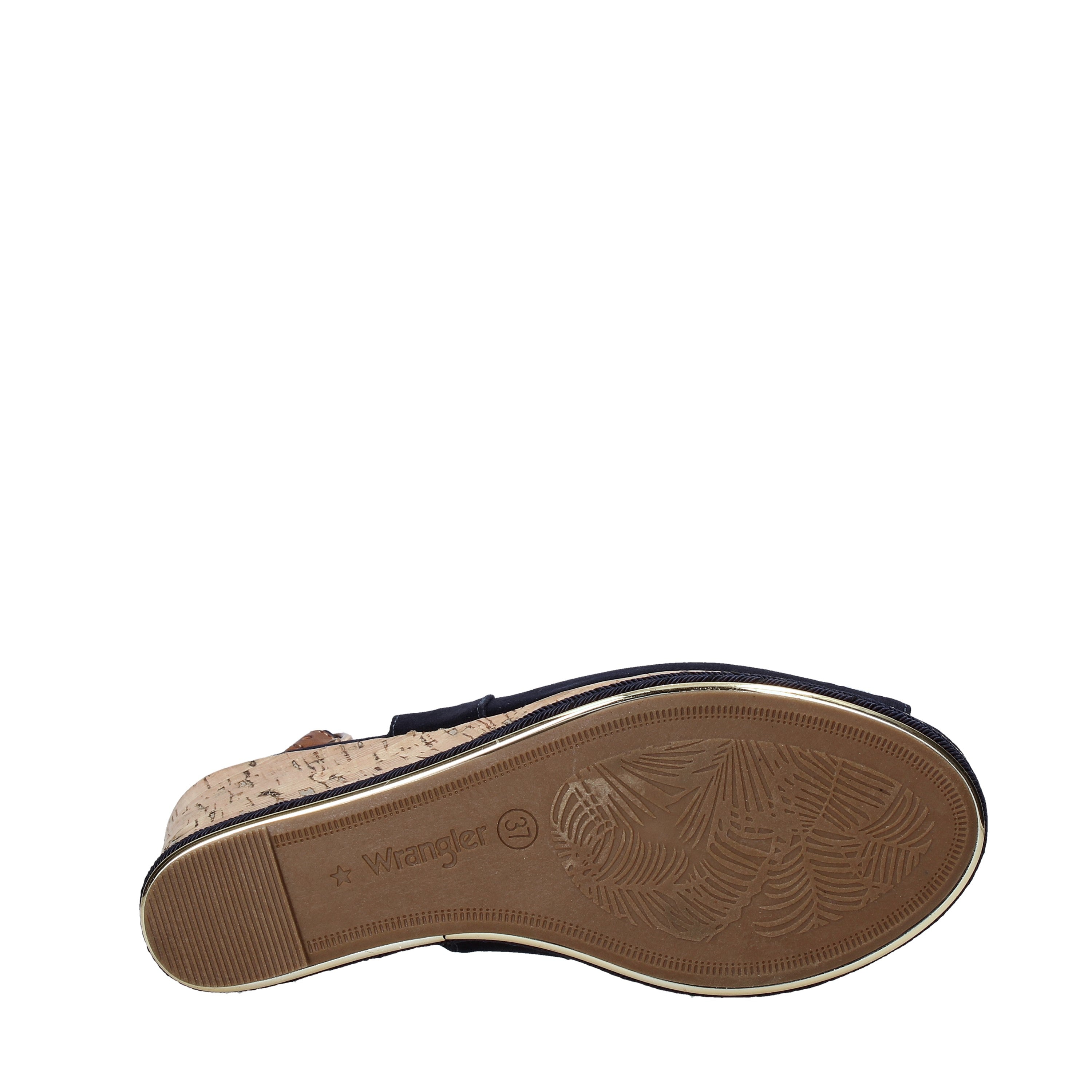 Sandali zeppa Blu Notte Wrangler