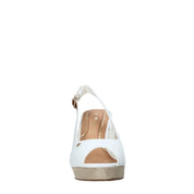 Sandali zeppa Bianco Wrangler