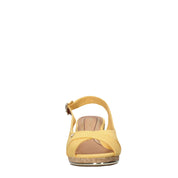 Sandali zeppa Giallo Wrangler