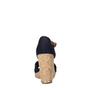 Sandali zeppa Blu Wrangler