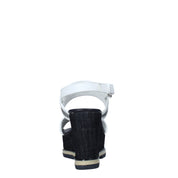 Sandali zeppa Bianco Wrangler