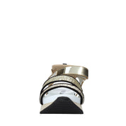 Sandali con strappi Dorato Replay&sons