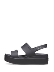 Sandali zeppa Nero W Bkbk Crocs