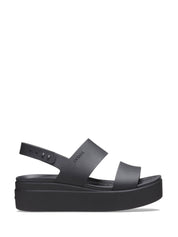 Sandali zeppa Nero W Bkbk Crocs