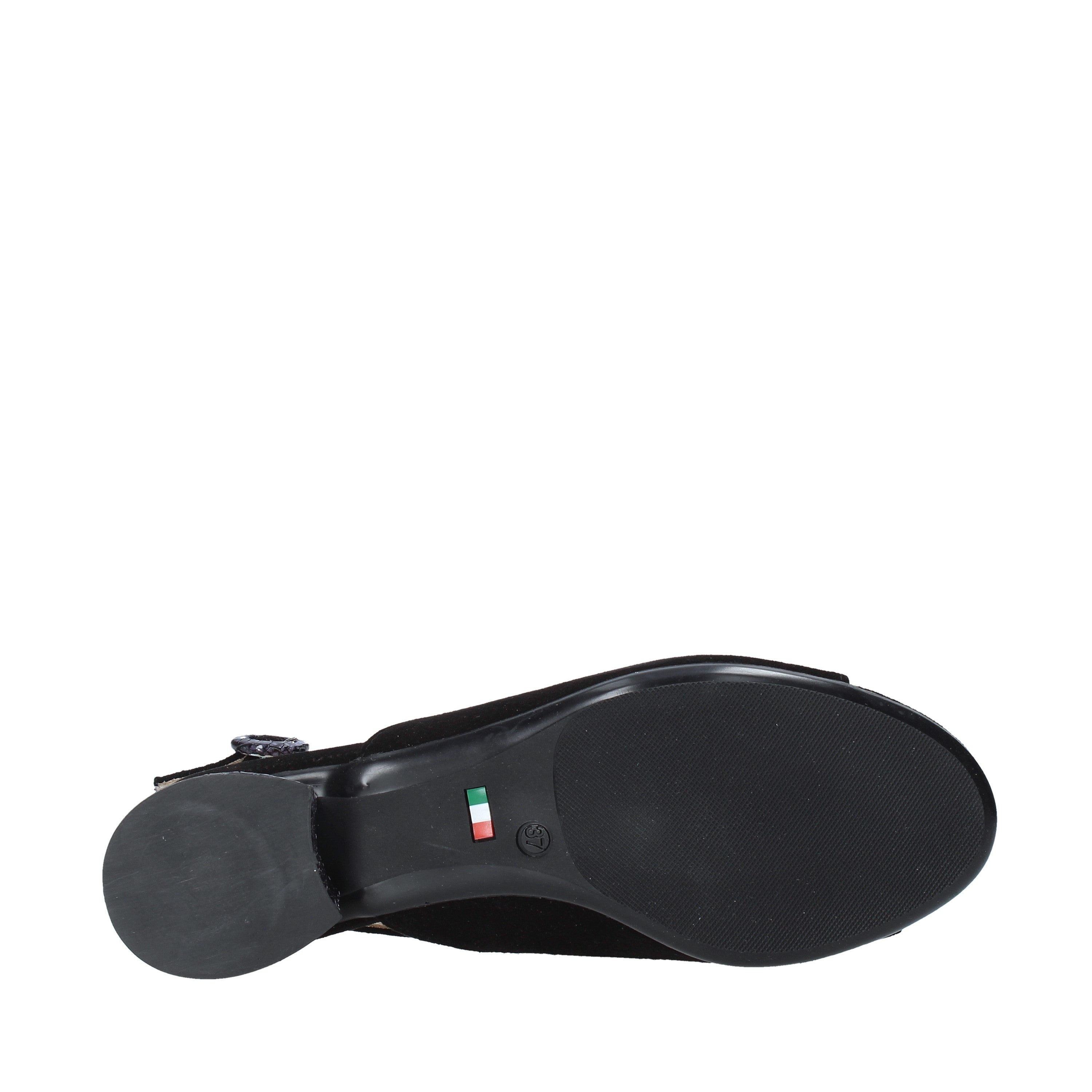 Sandali tacco Nero Soffice Sogno