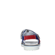 Sandali con strappi Blu Balducci