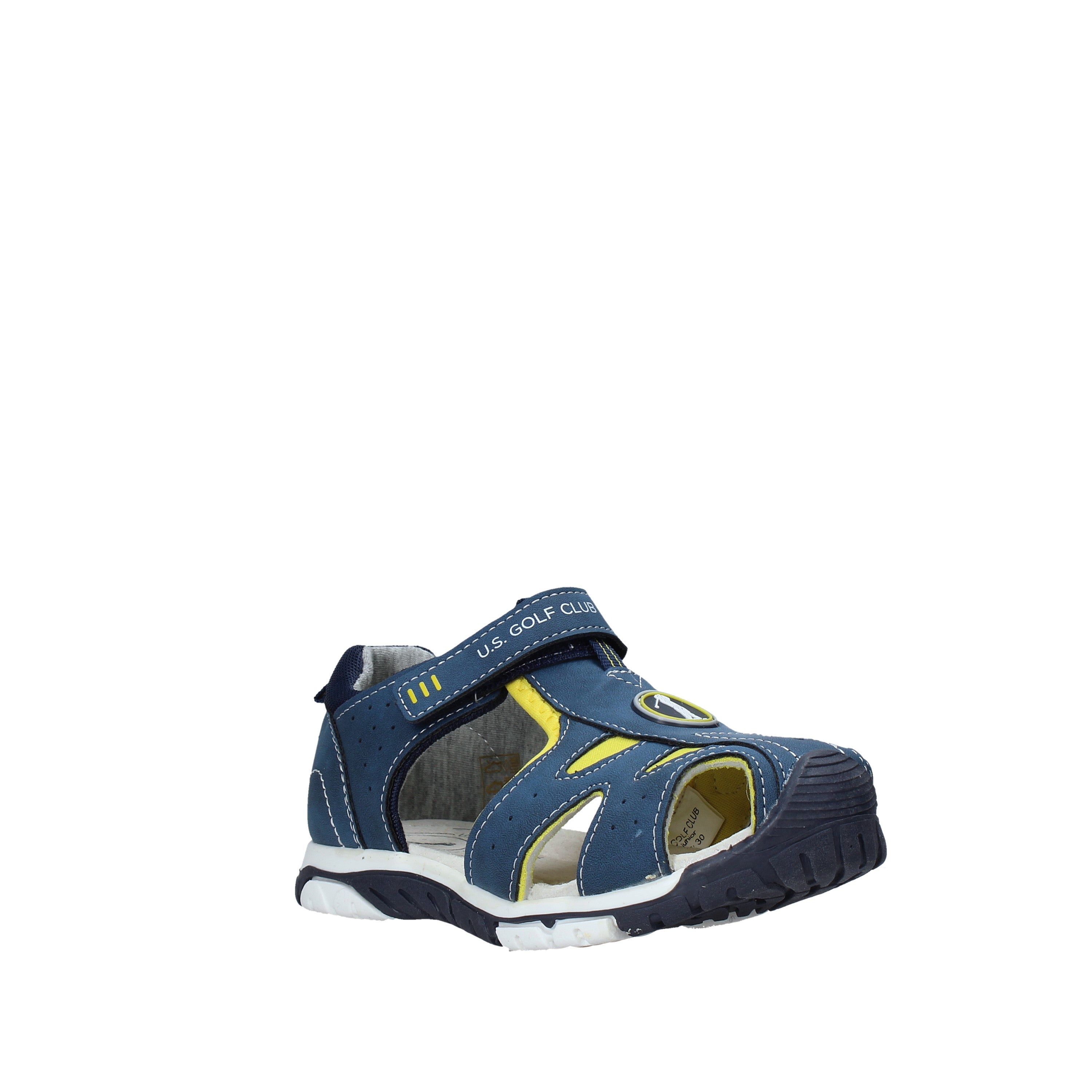 Sandali con strappi Blu U.s. Golf Kids