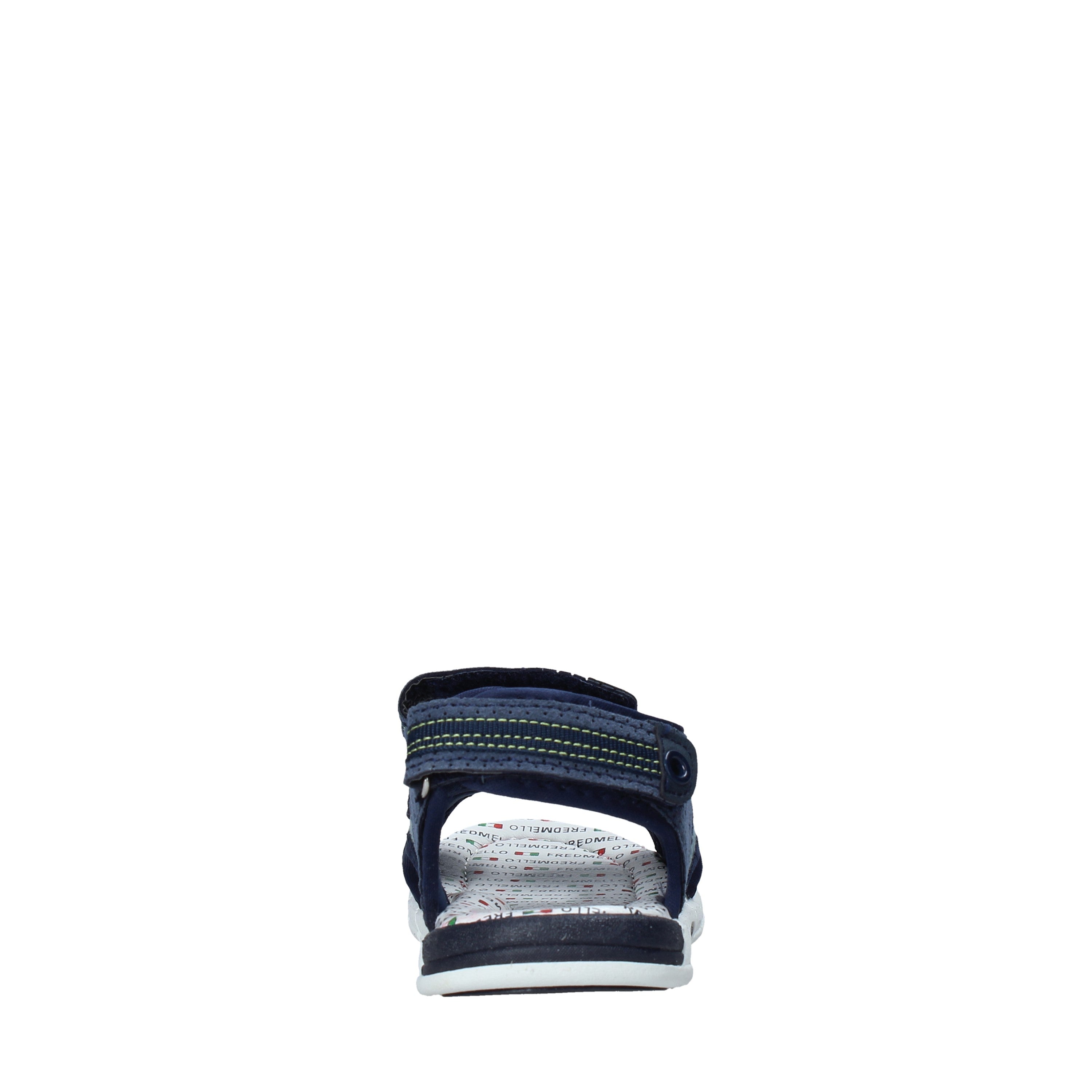 Sandali con strappi Blu Fred Mello