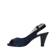 Sandali tacco Blu Confort