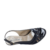 Sandali tacco Blu Confort