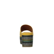 Sandali zeppa Giallo Onyx