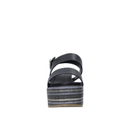 Sandali zeppa Nero Onyx