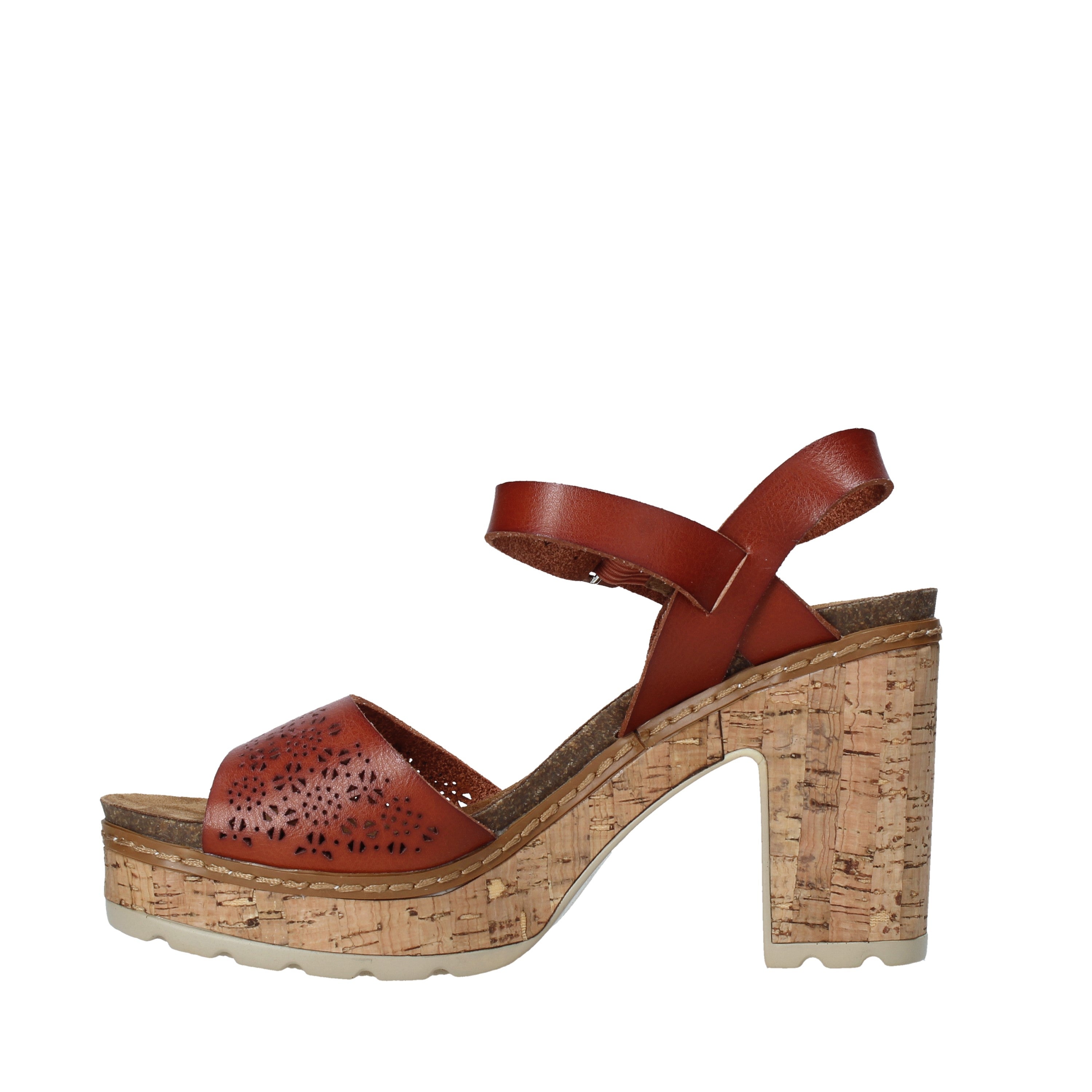 Sandali tacco Marrone Refresh