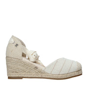 Sandali zeppa Beige Refresh