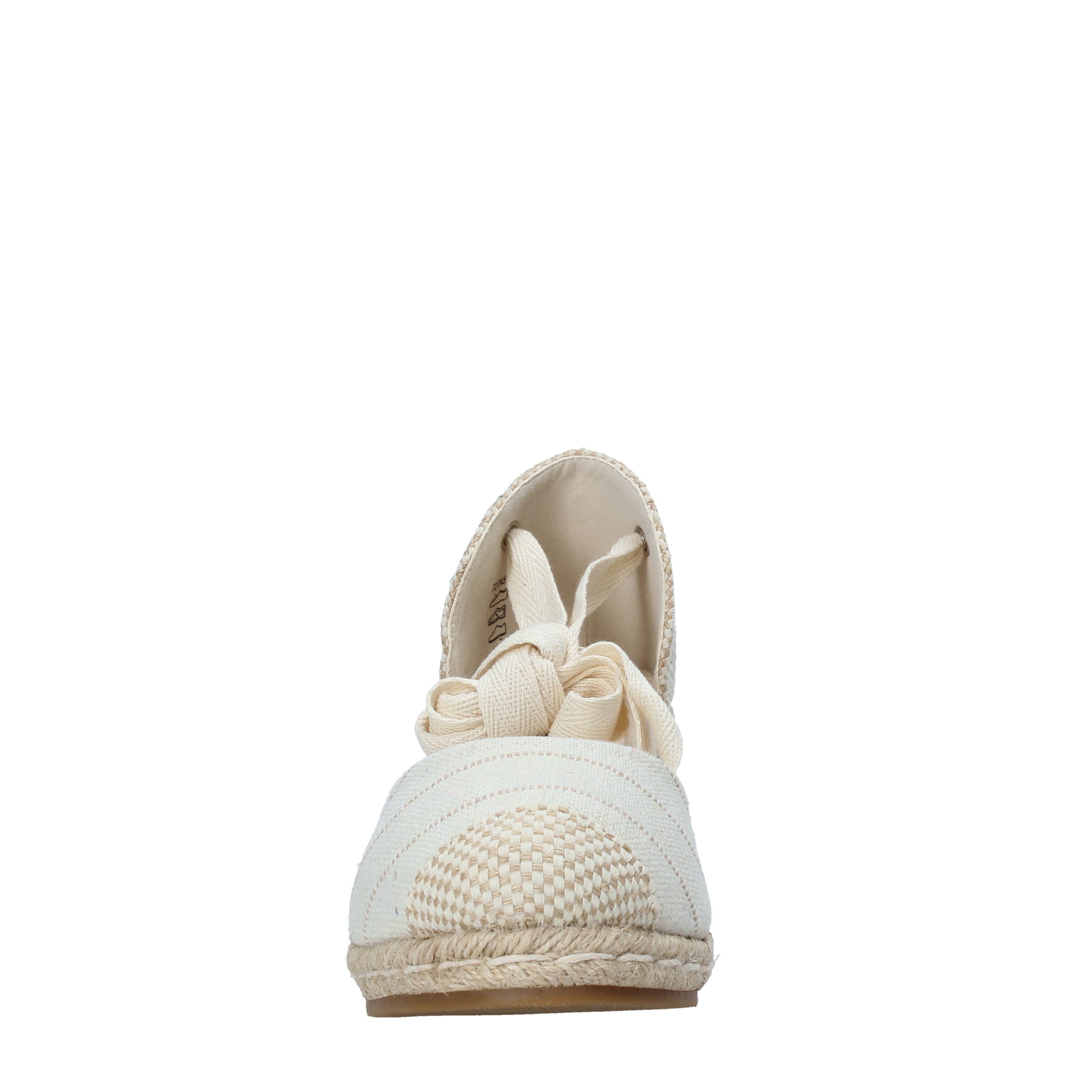 Sandali zeppa Beige Refresh
