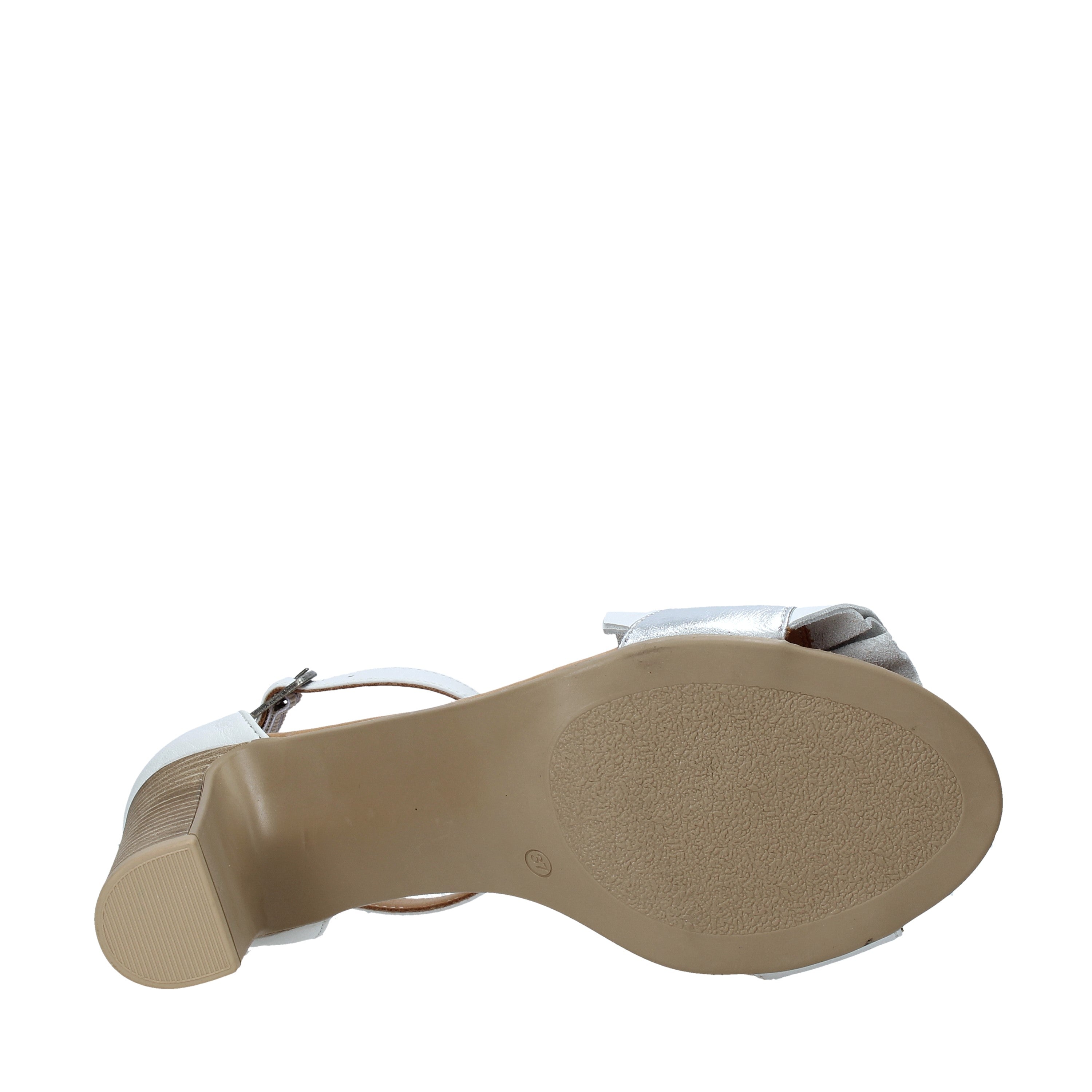 Sandali tacco Bianco Bueno Shoes