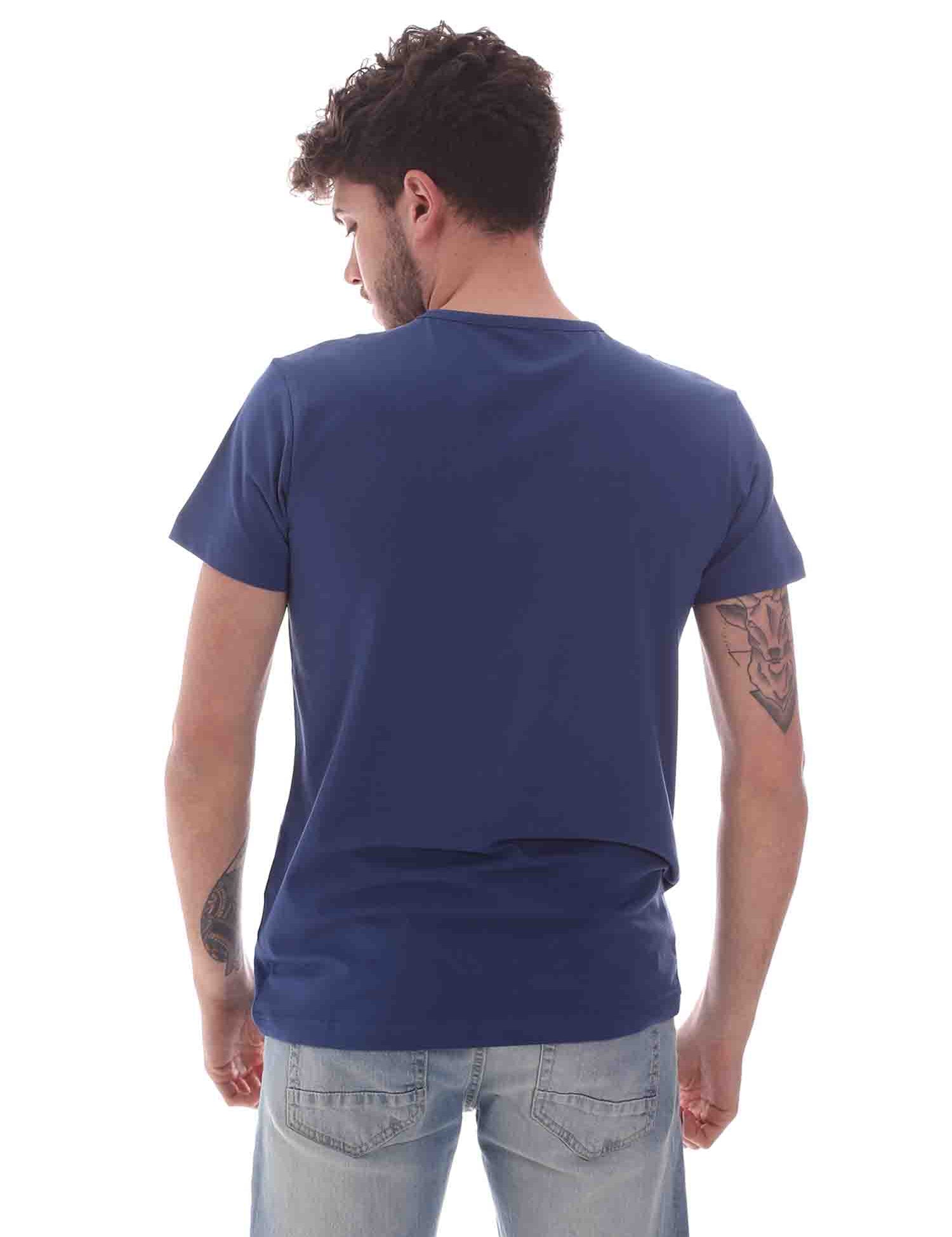 T-shirt Blu Key Up