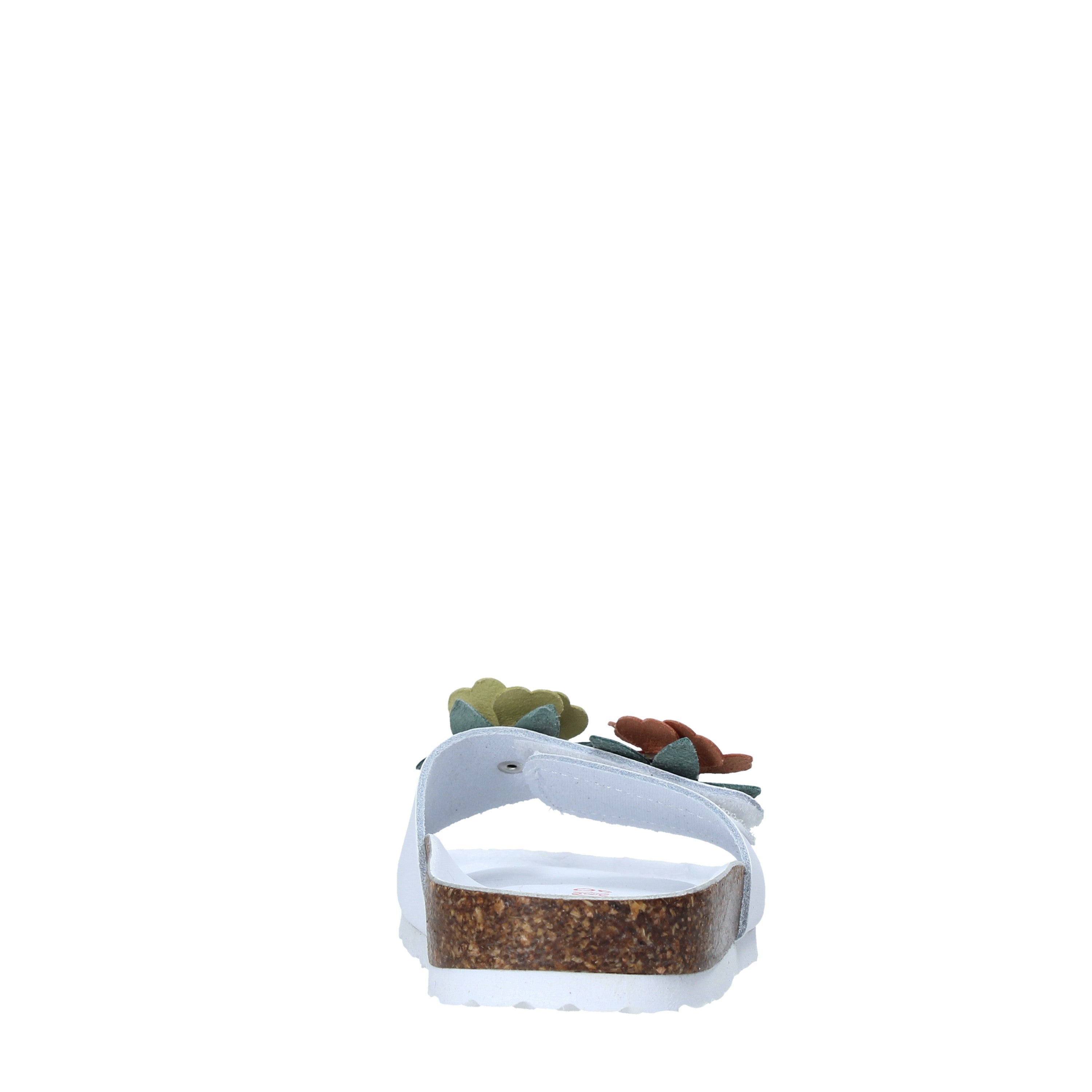 Sandali con strappi Bianco Bionatura Kids