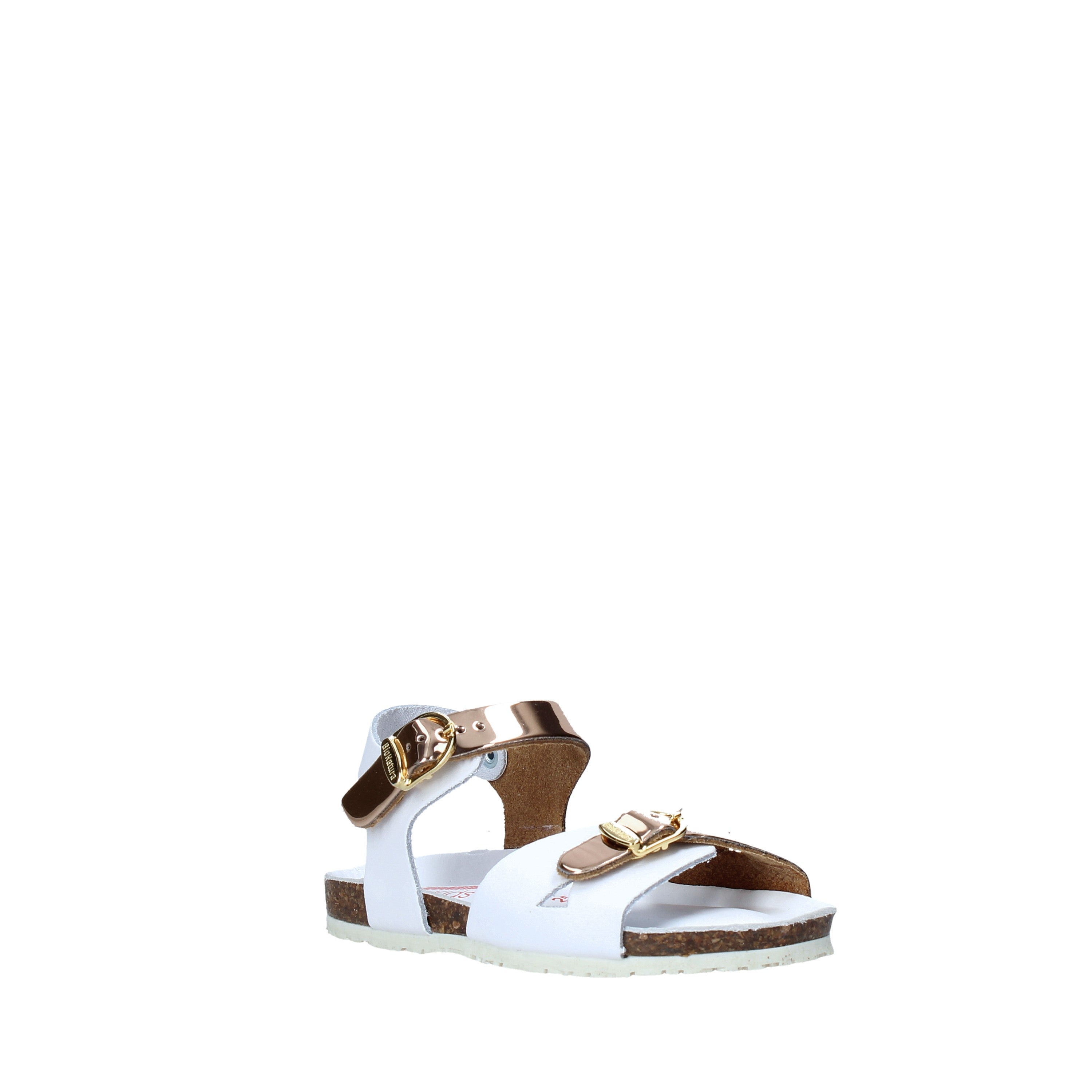 Sandali Bianco Oro Bionatura Kids