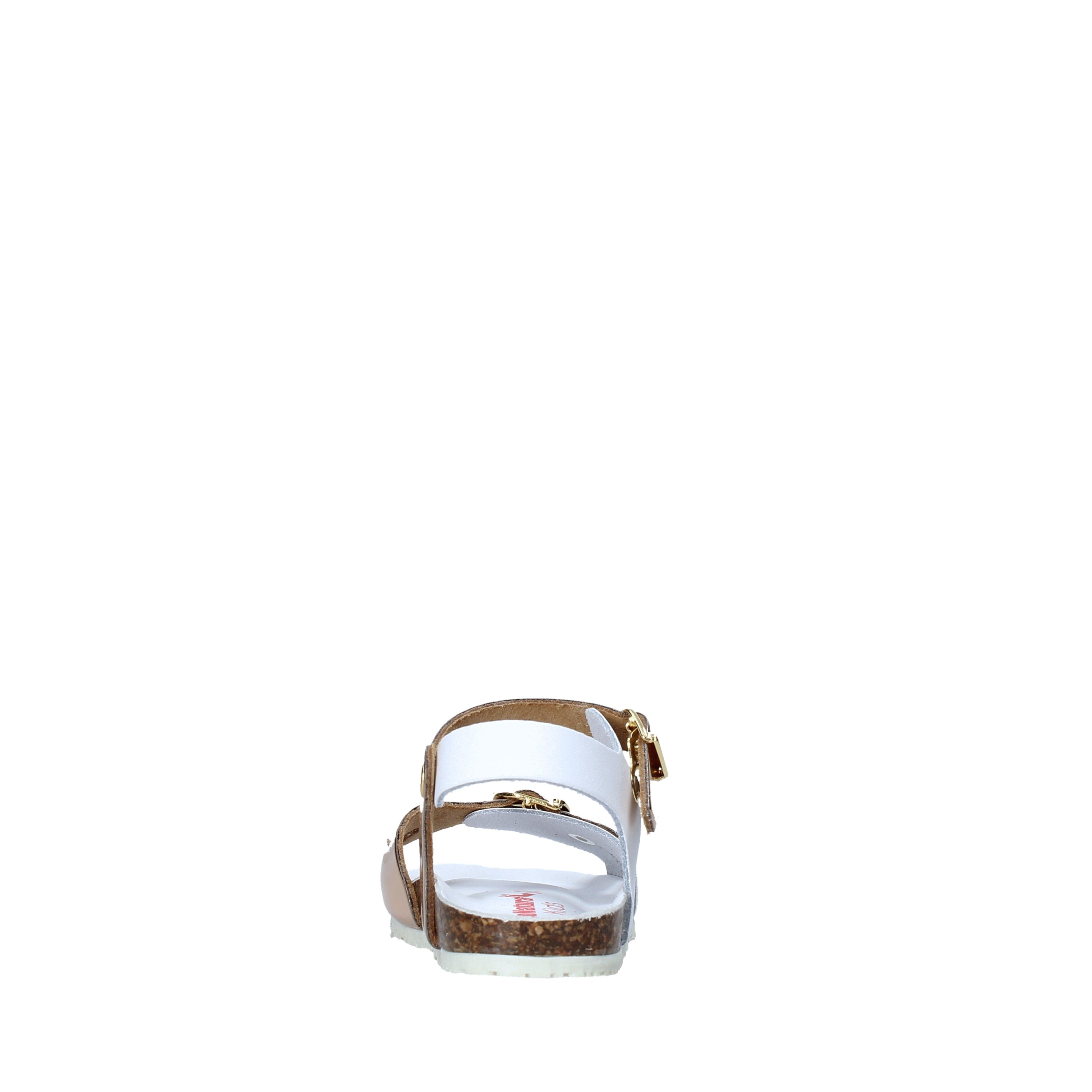 Sandali Bianco Oro Bionatura Kids