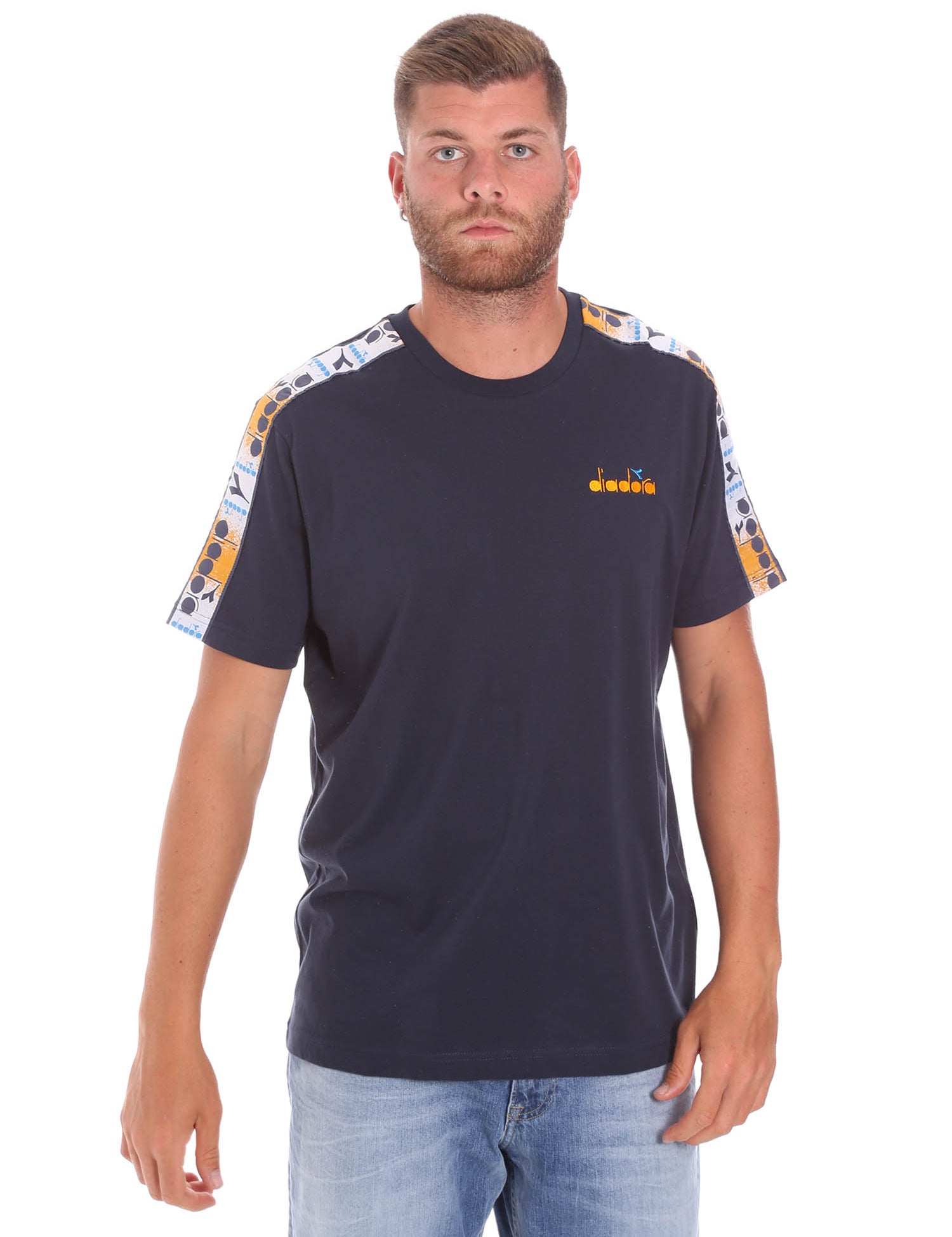 T-shirt Blu Diadora