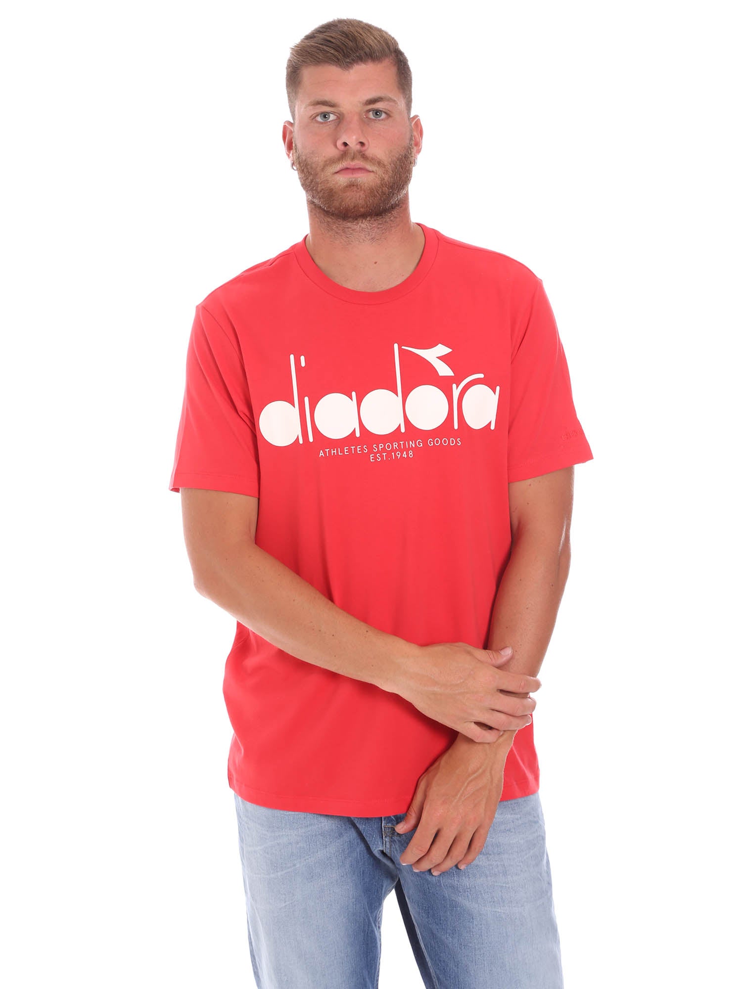 T-shirt Rosso Diadora