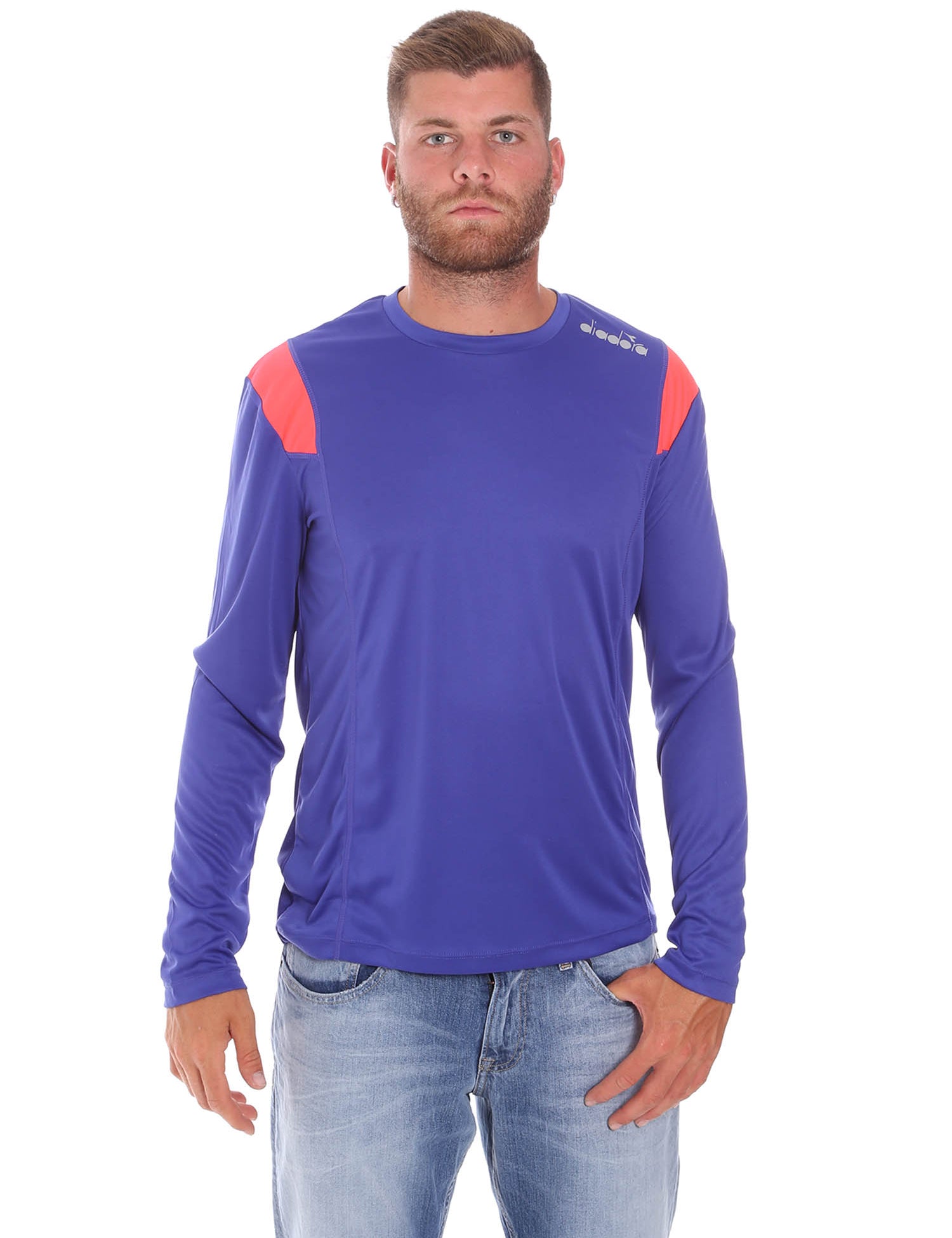 T-shirt Blu Diadora