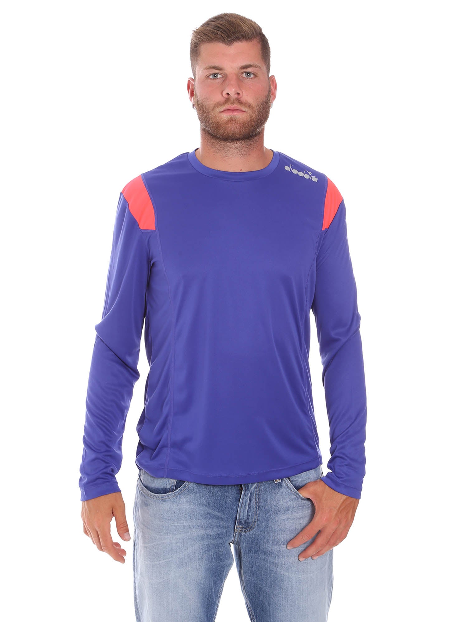 T-shirt Blu Diadora
