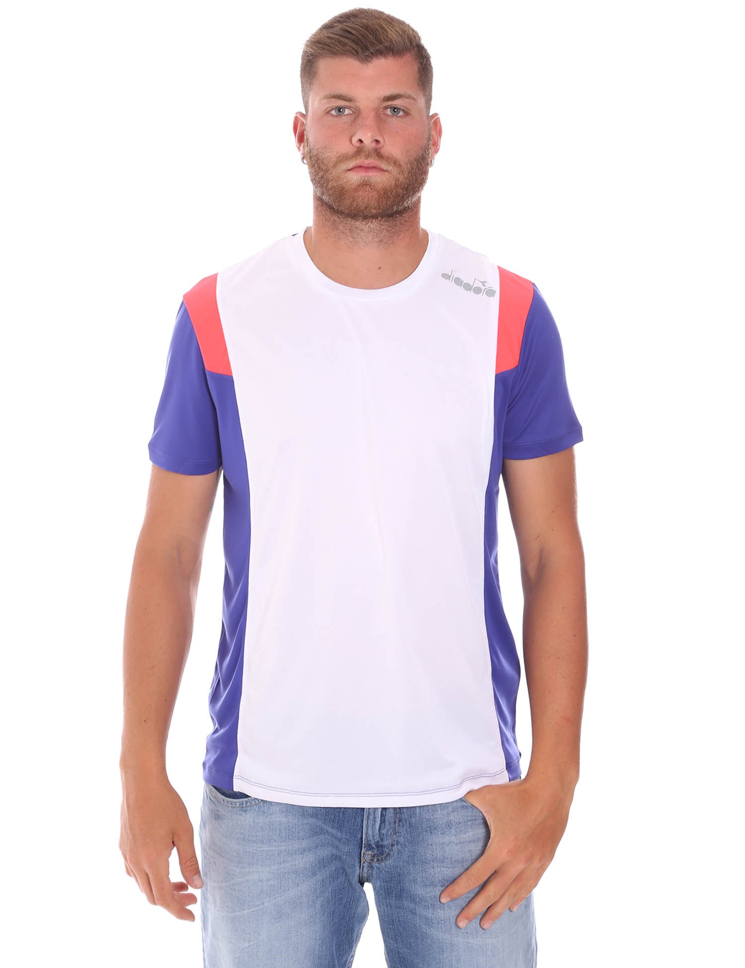 T-shirt Bianco Diadora
