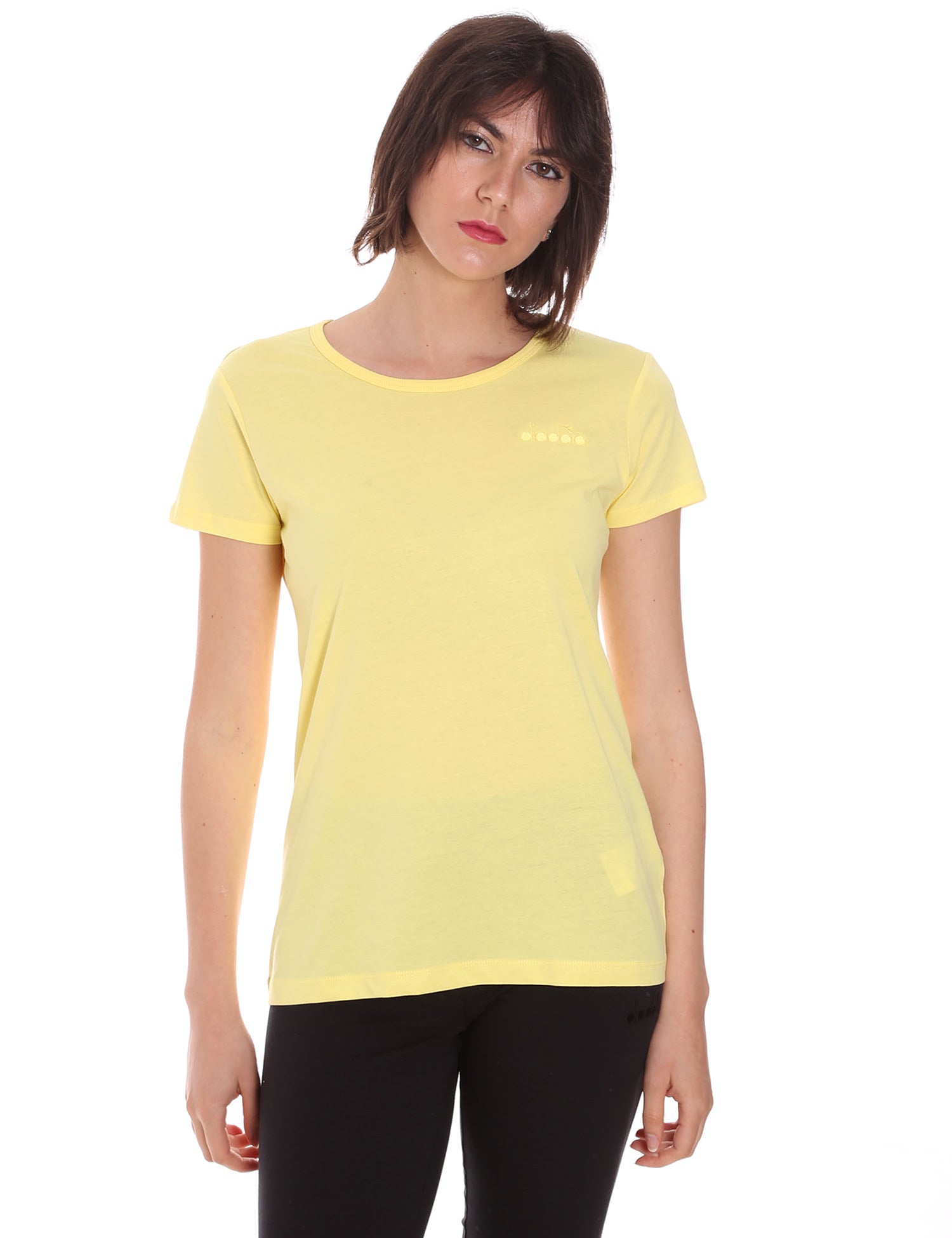 T-shirt Giallo Diadora