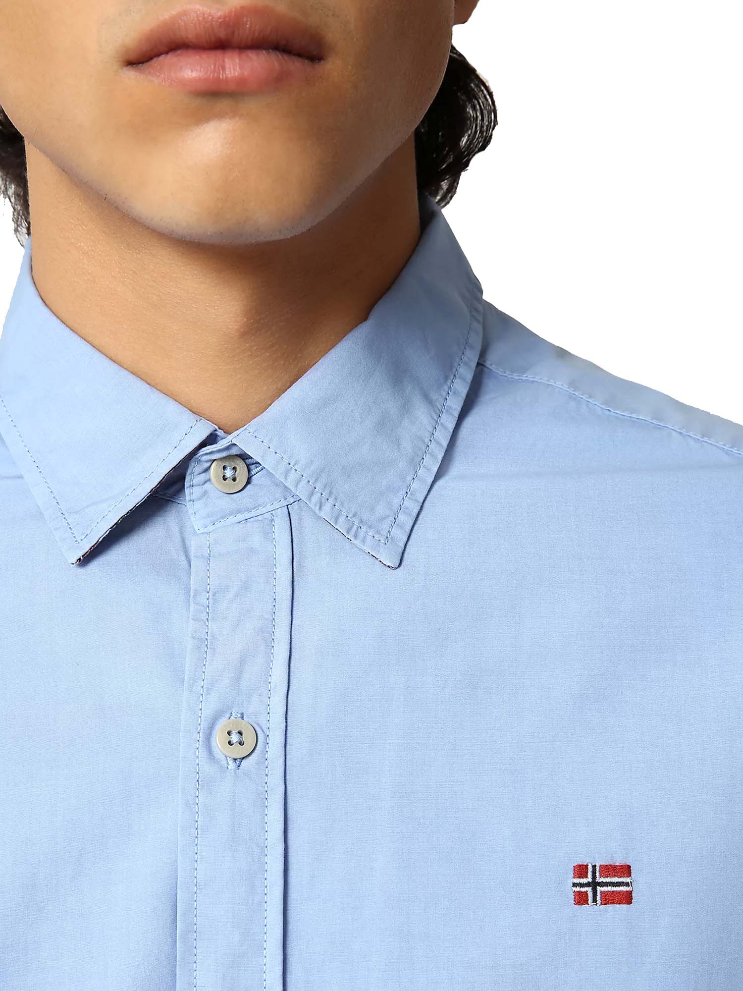 Camicie Blu Napapijri