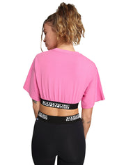 T-shirt Rosa Napapijri
