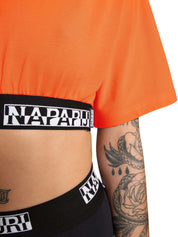 T-shirt Arancio Napapijri