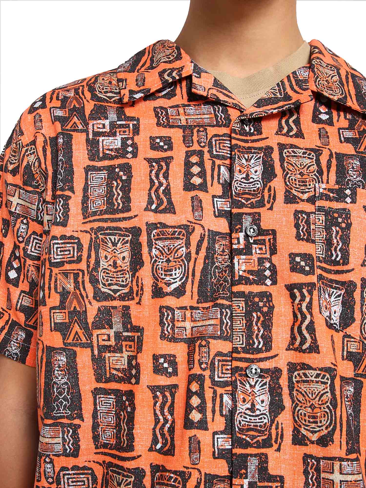 Camicie Arancio Napapijri