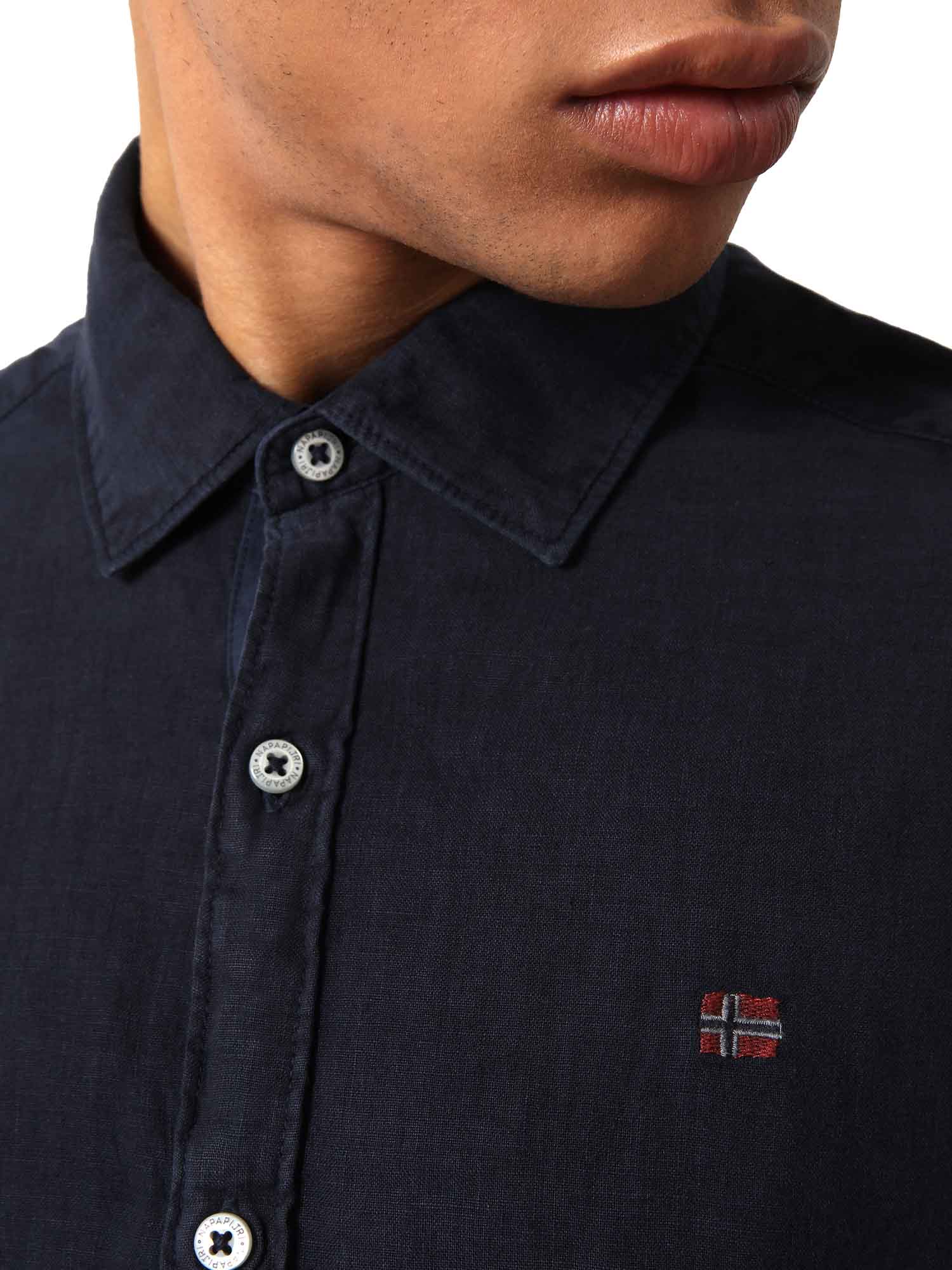 Camicie Blu Napapijri
