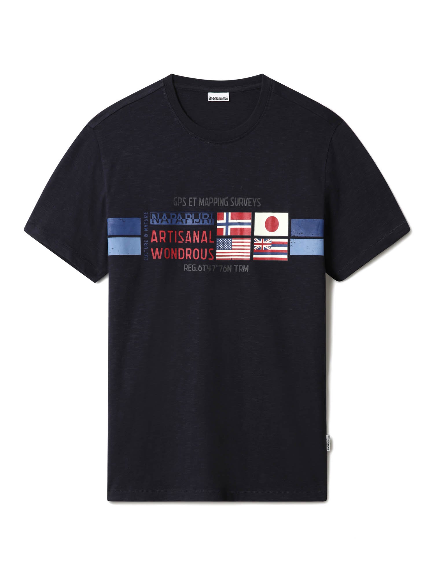 T-shirt Blu Napapijri
