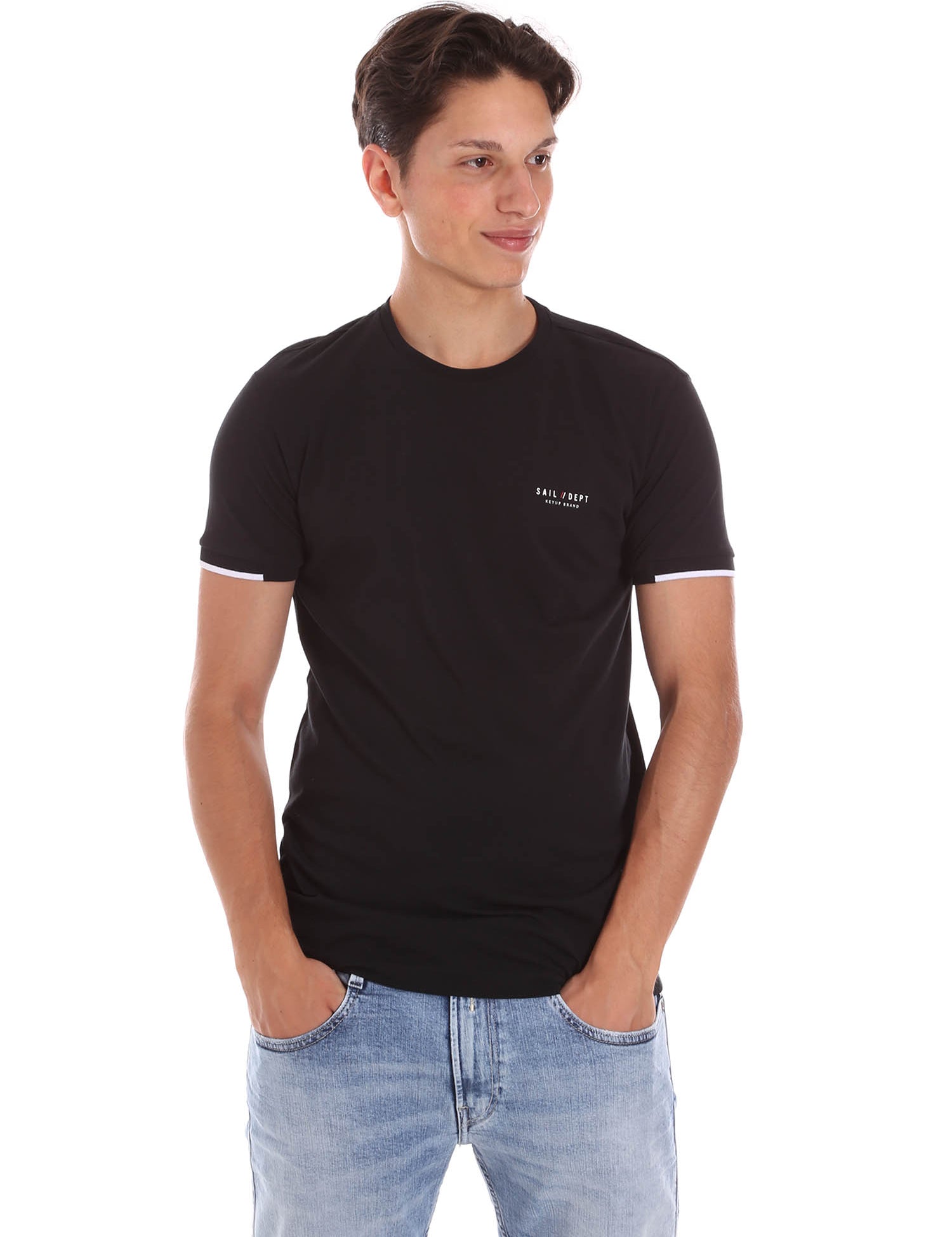 T-shirt Nero Key Up