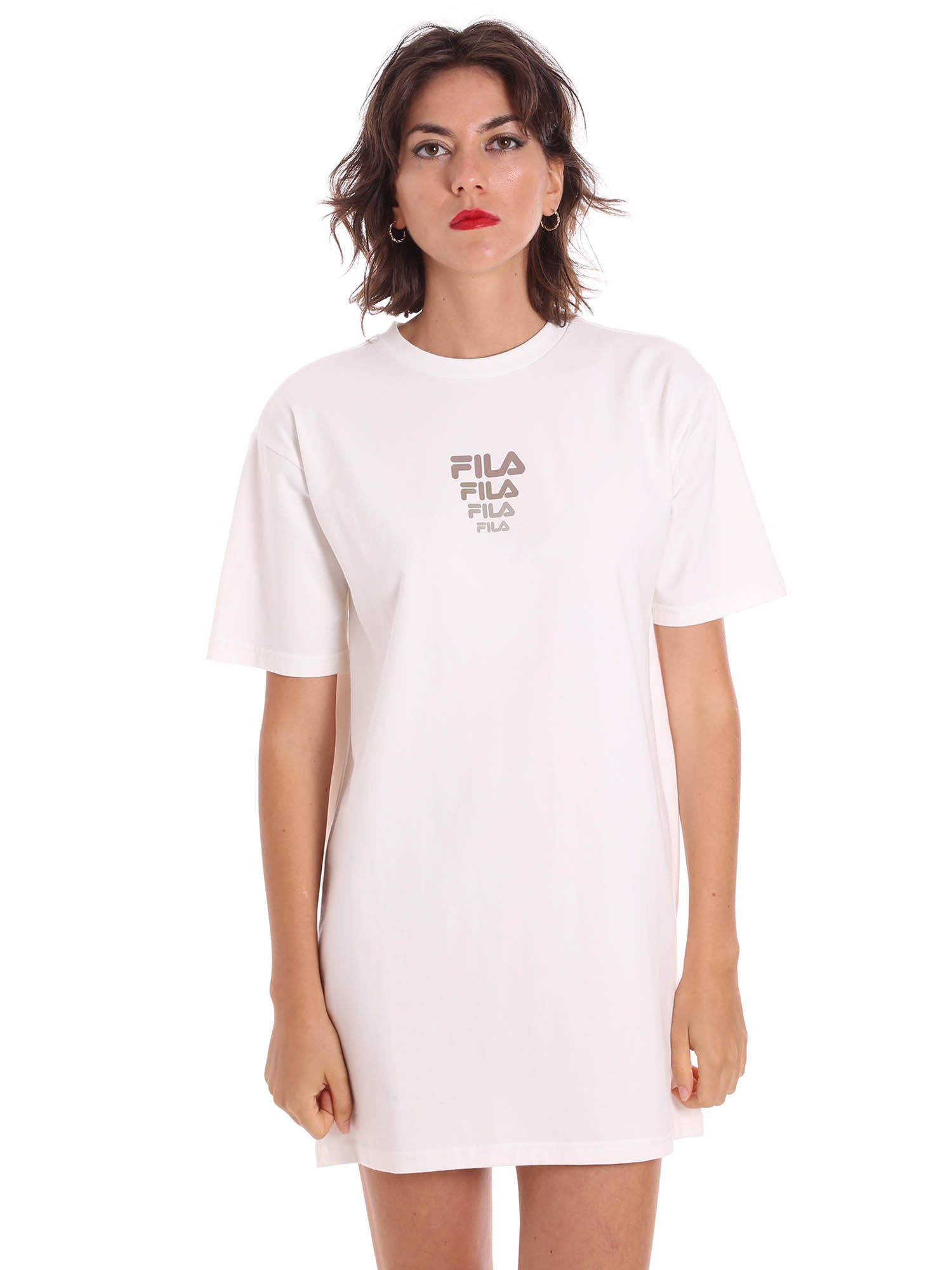 Vestiti Bianco Fila