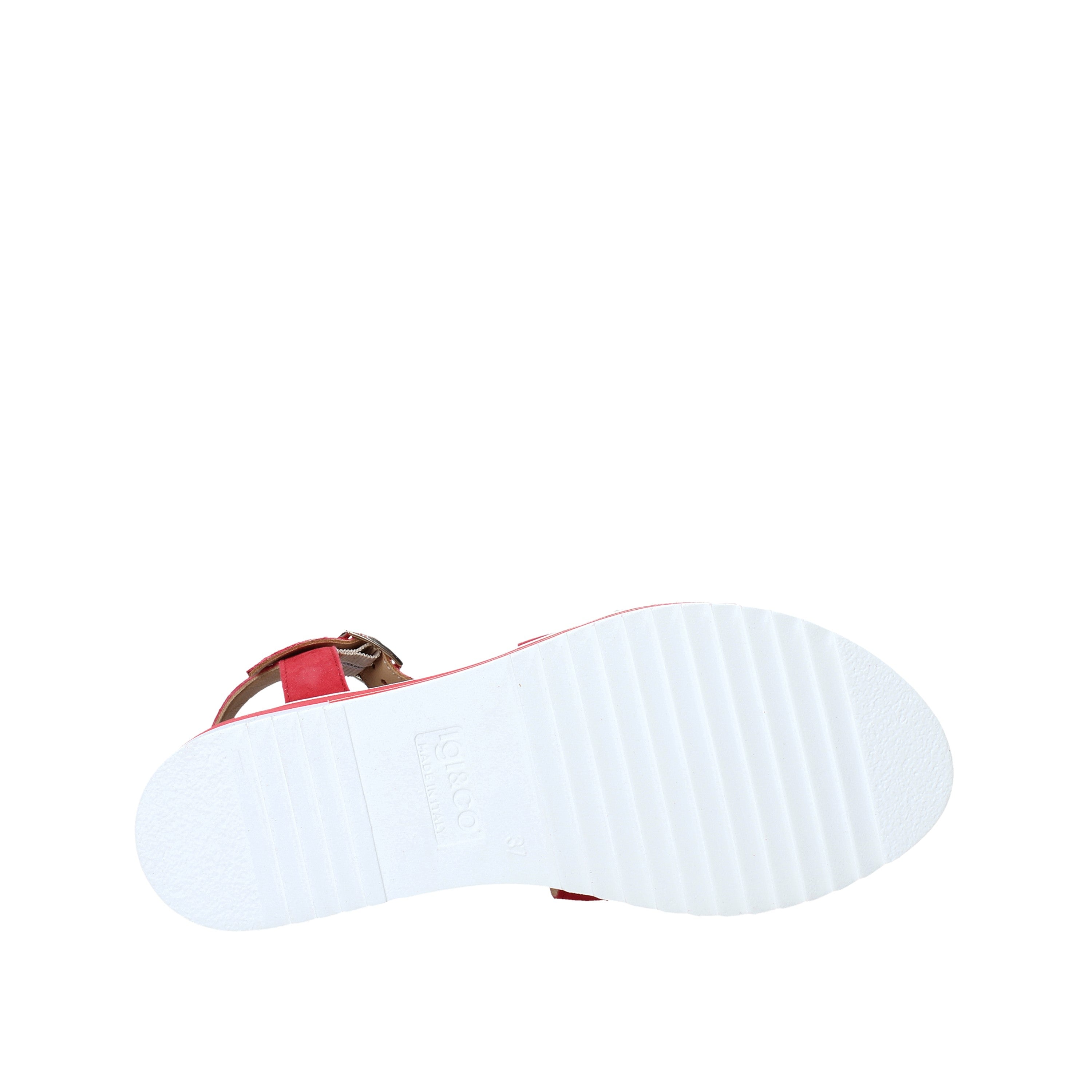 Sandali zeppa Rosso Igi&co