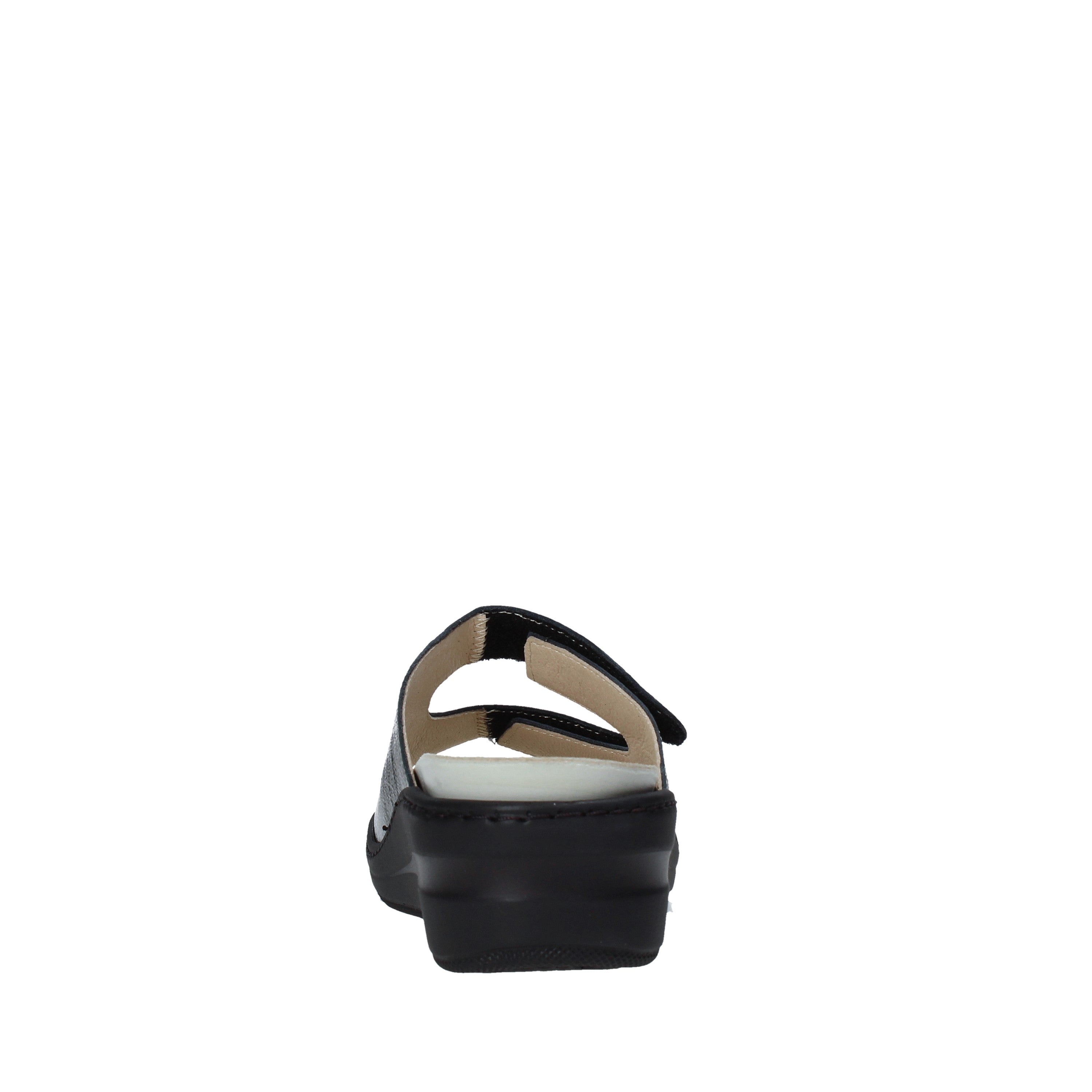 Sandali con strappi Nero Susimoda
