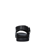 Sandali con strappi Nero Susimoda