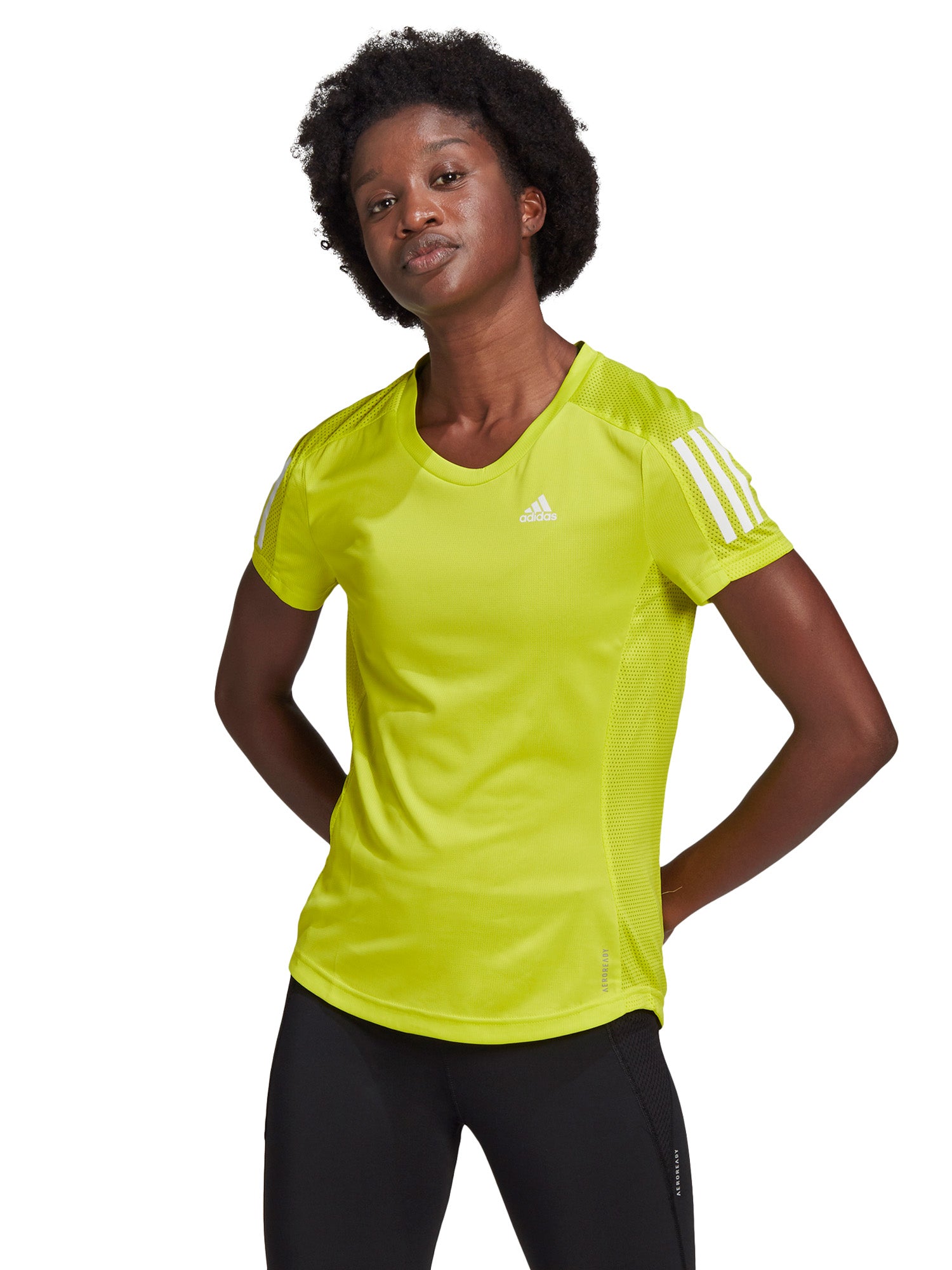 T-shirt Giallo Adidas Performance