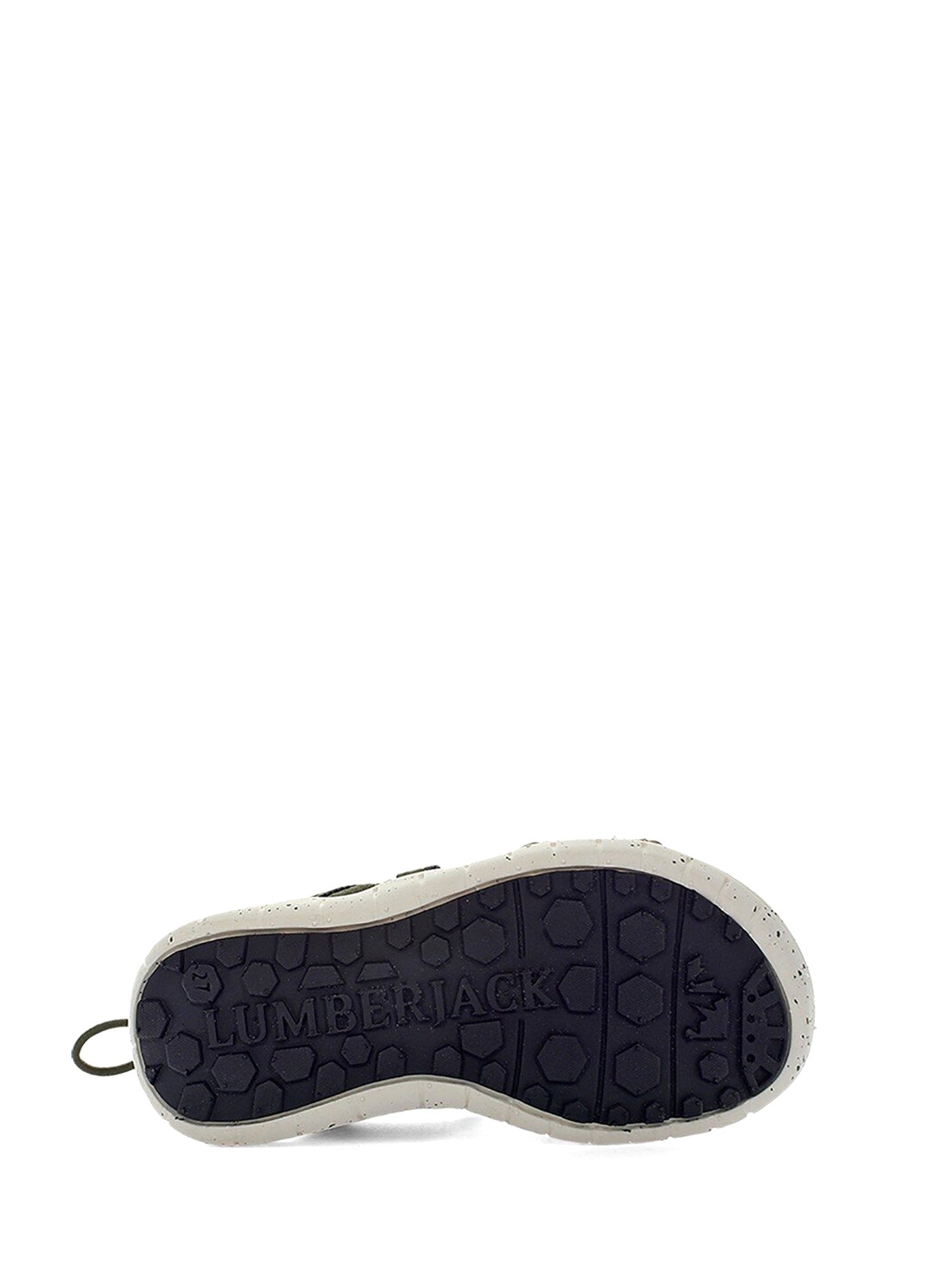 Sandali con strappi Verde Lumberjack